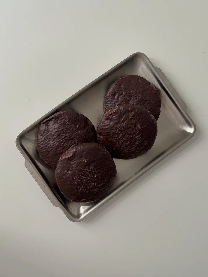 NOON STORIES Edelstahl-Tablett CLASSIC TRAY | Ø22x14cm