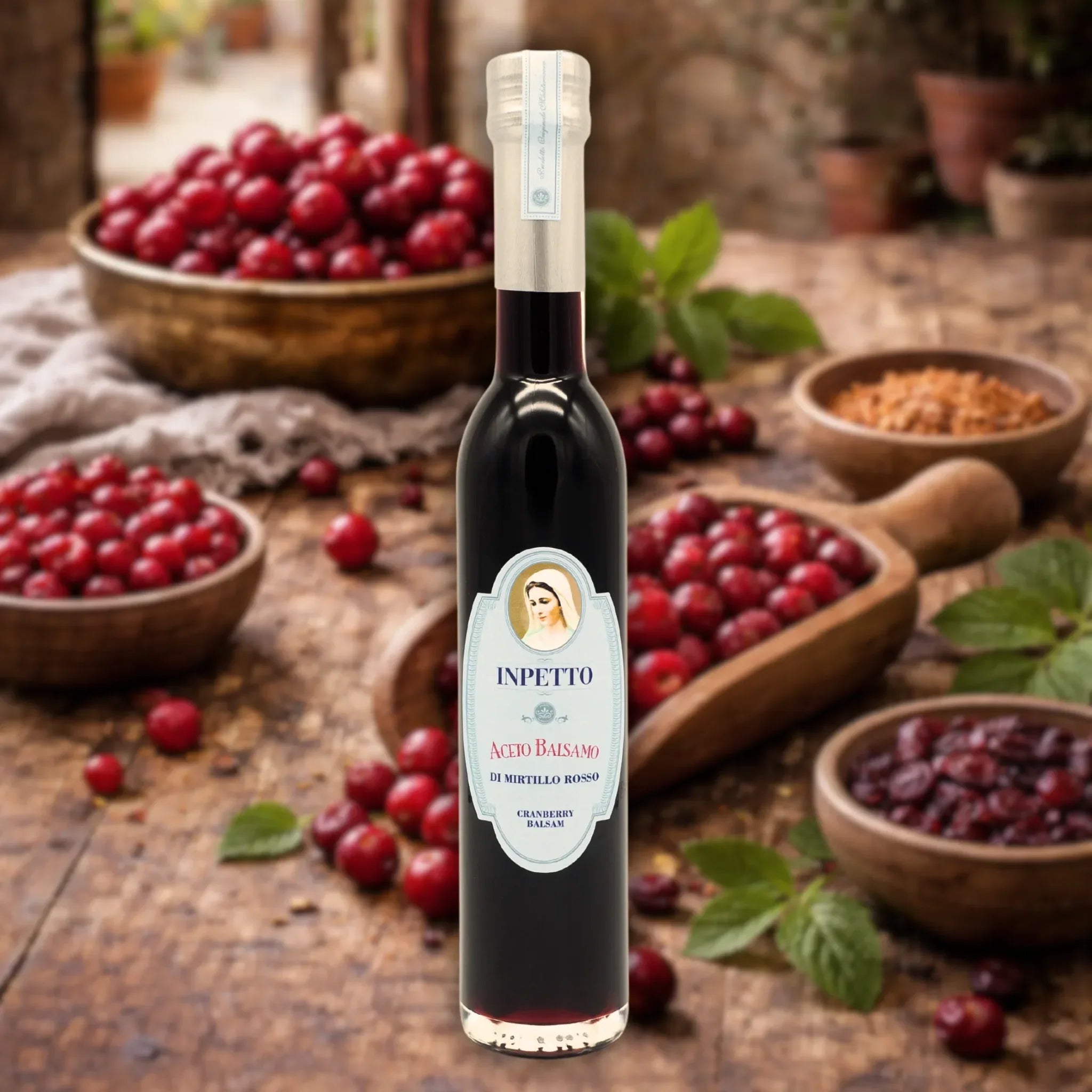 INPETTO Cranberry Balsamico Aceto Balsamo di Mirtillo Rossi | 250ml - Sir Henrys