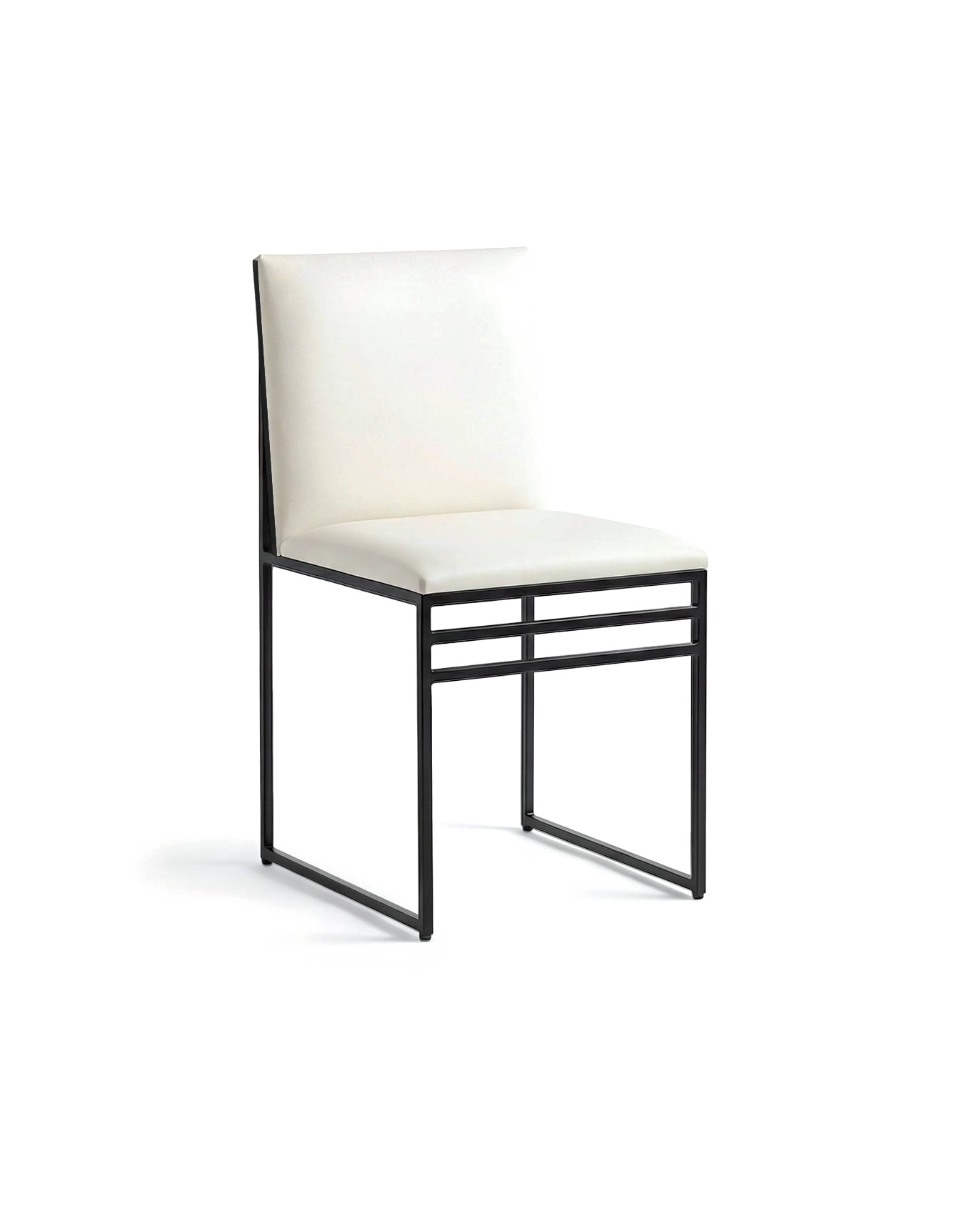 by Crea® Esszimmerstuhl ISABELL Leder Ivory