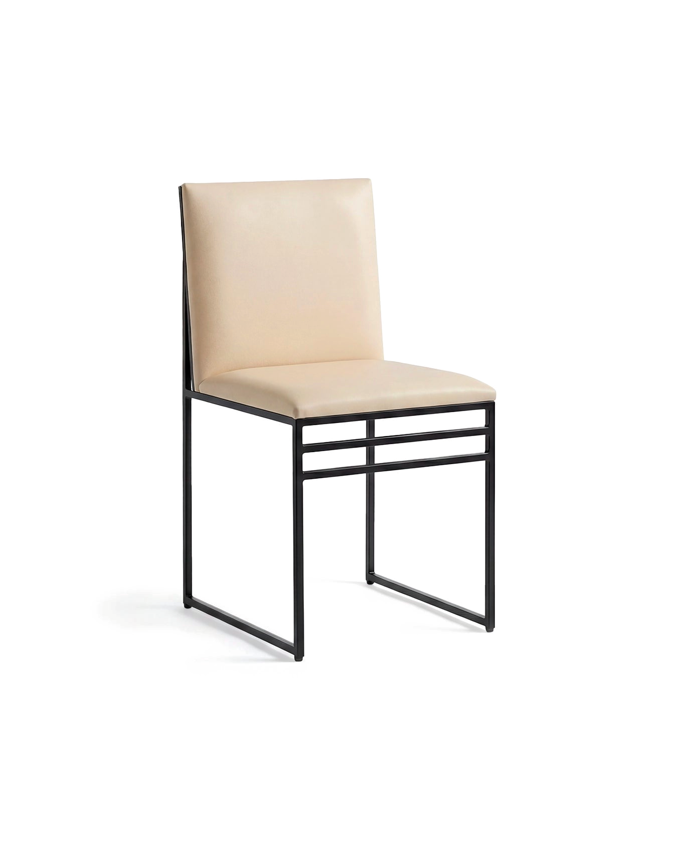 by Crea® Esszimmerstuhl ISABELL Leder Sand