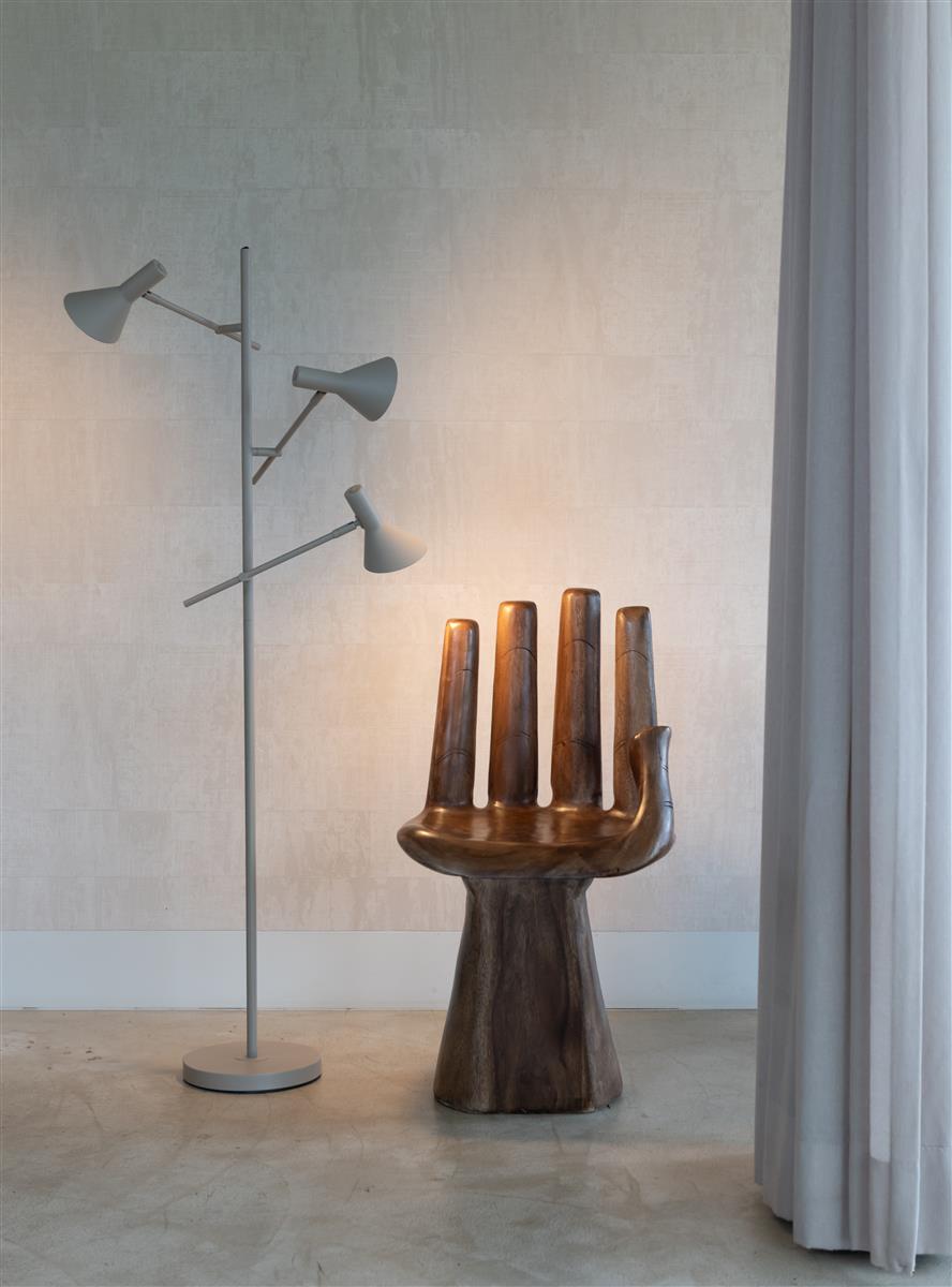 It's about RoMi Stehlampe IZMIR sandfarben | 59x42x171cm