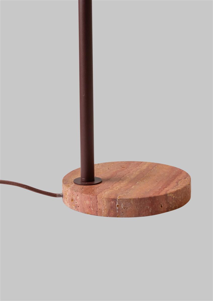 It's about RoMi Tischlampe IZMIR burgund | 44x18x59cm