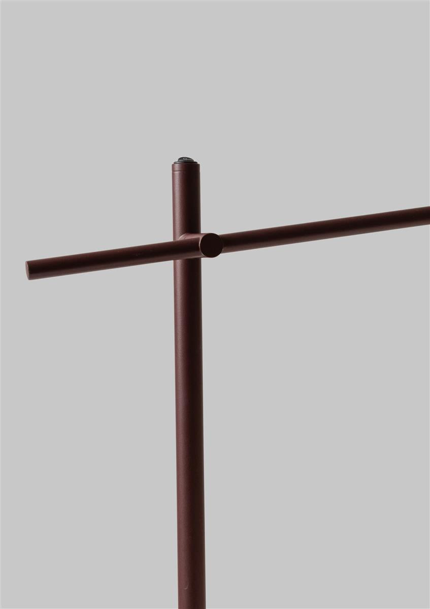 It's about RoMi Tischlampe IZMIR burgund | 44x18x59cm