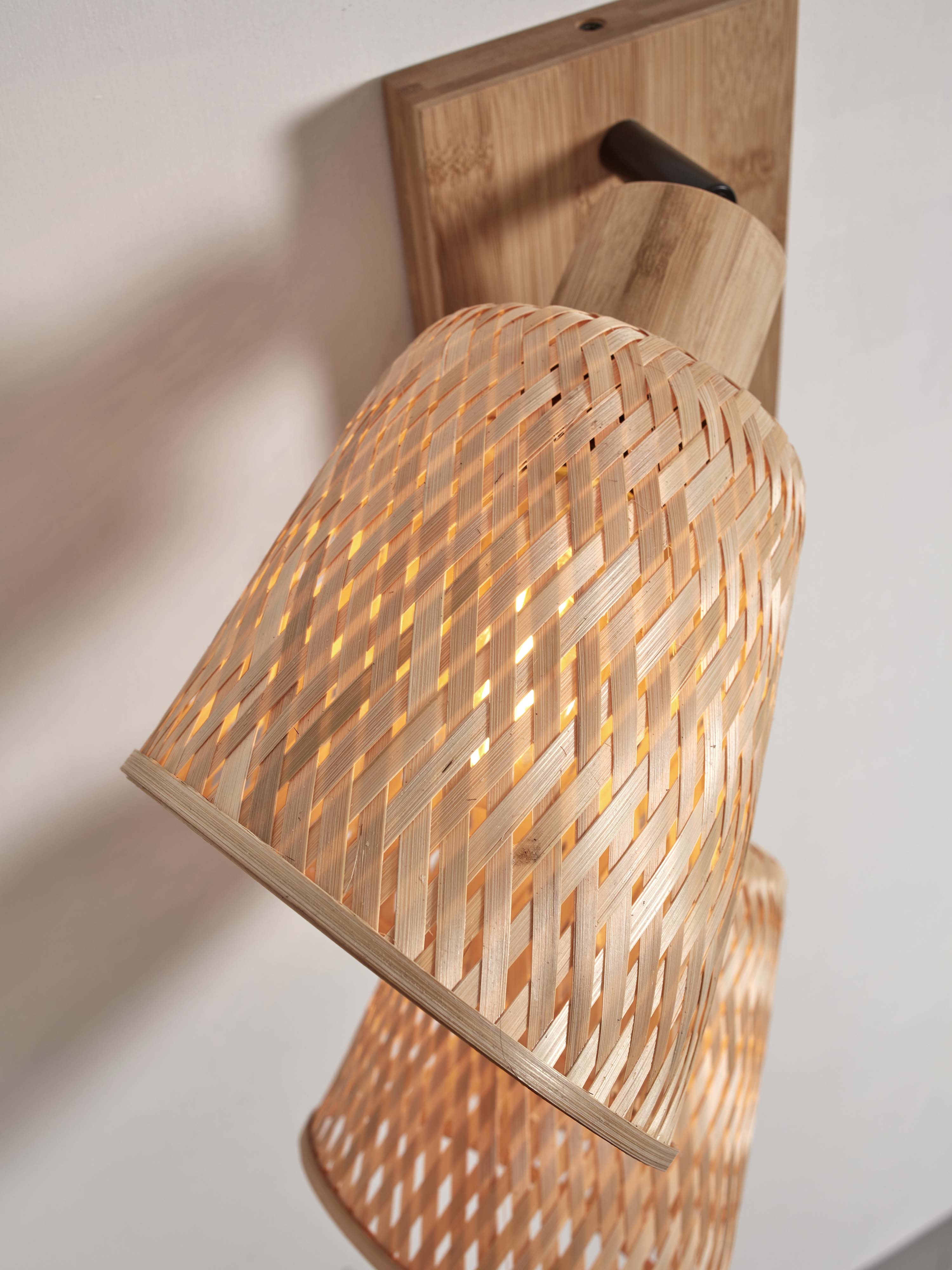 Good&Mojo Deckenlampe JAVA braun | 28x15x24cm