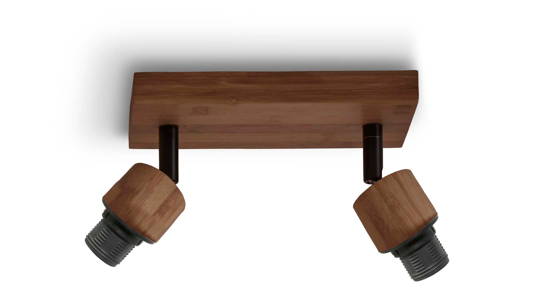 Good&Mojo Deckenlampe JAVA braun | 28x15x24cm