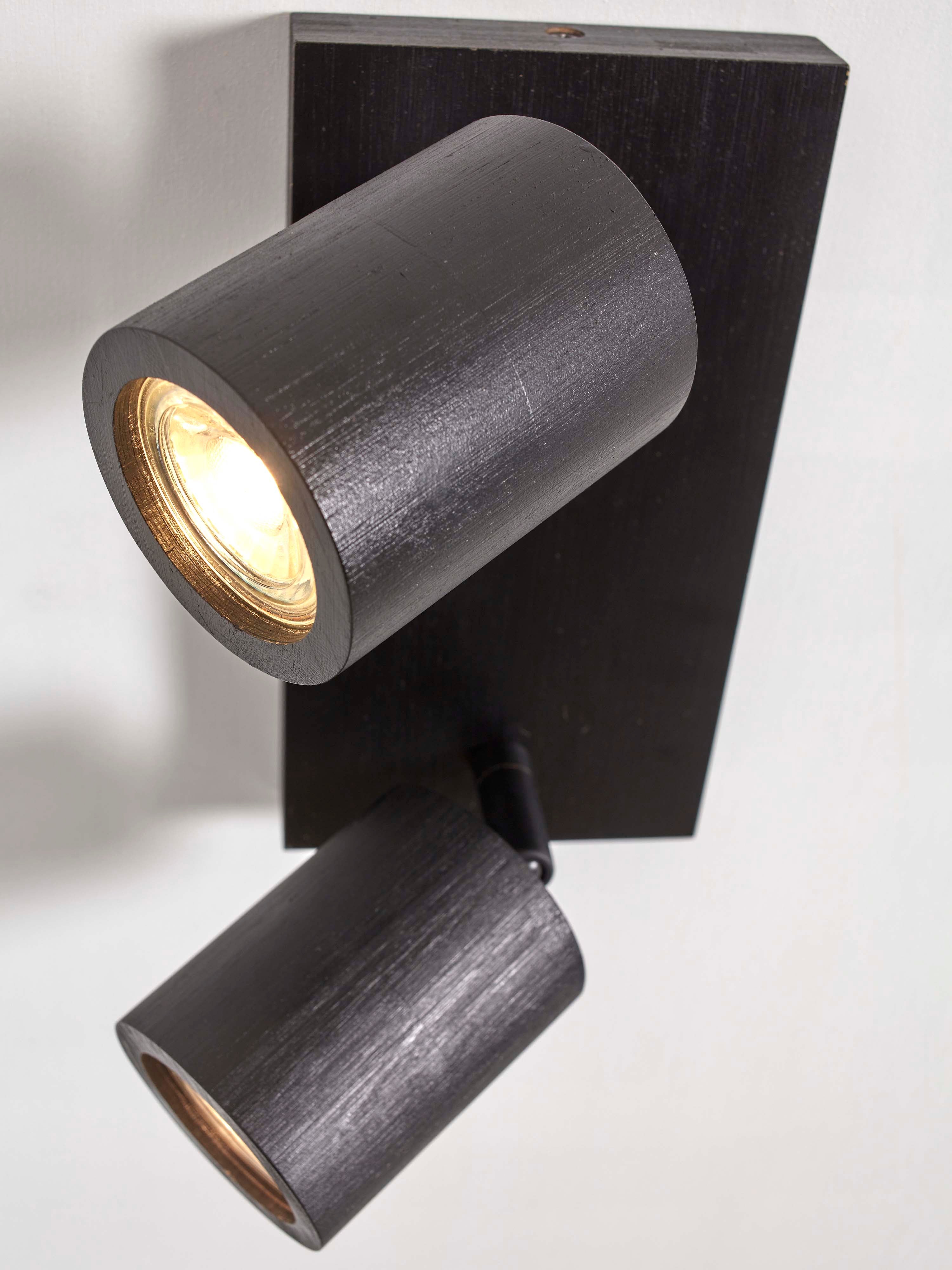 Good&Mojo Deckenlampe JAVA schwarz | 22x12x13cm