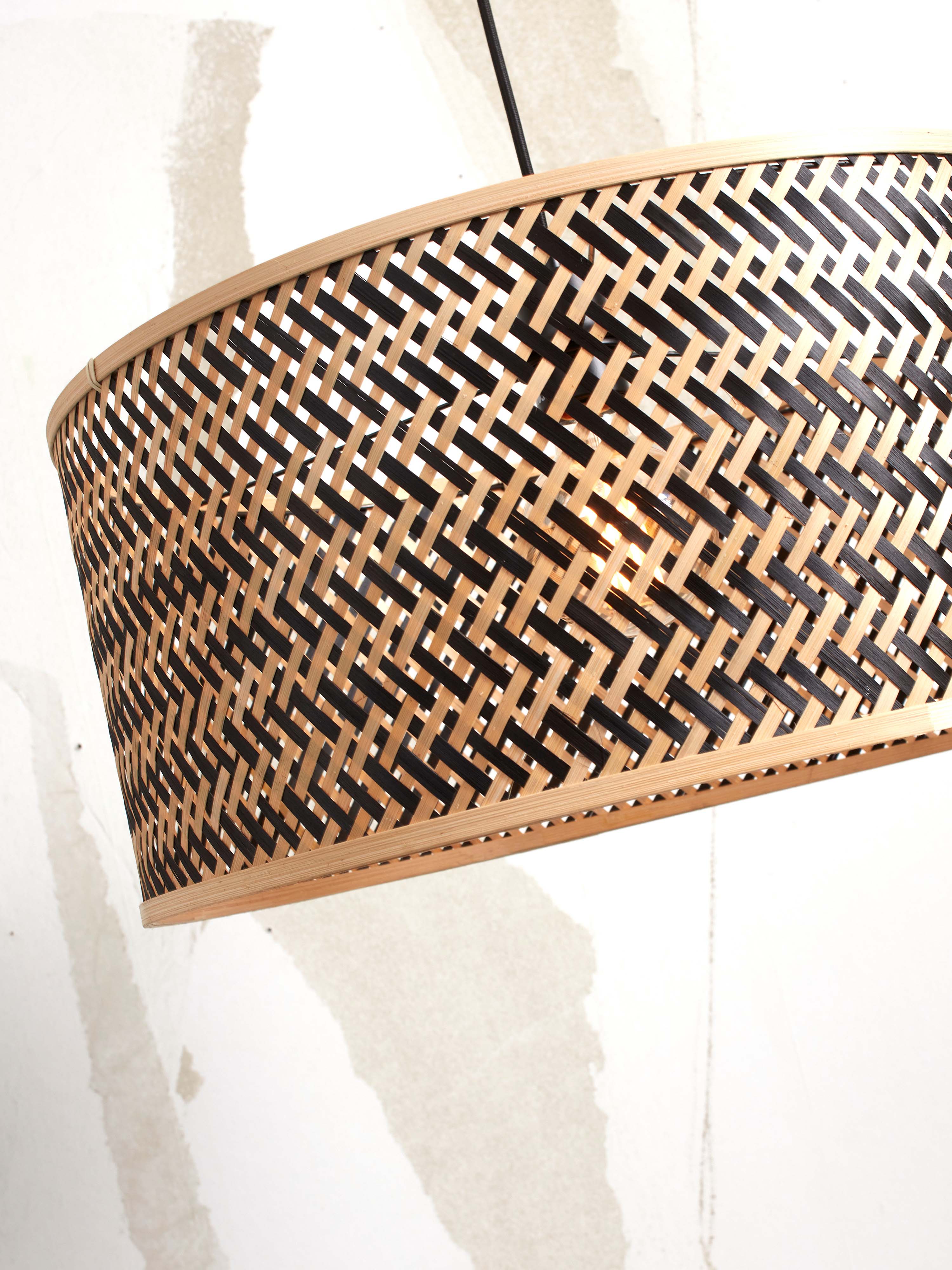 Good&Mojo Stehlampe JAVA braun | 75x50x176cm
