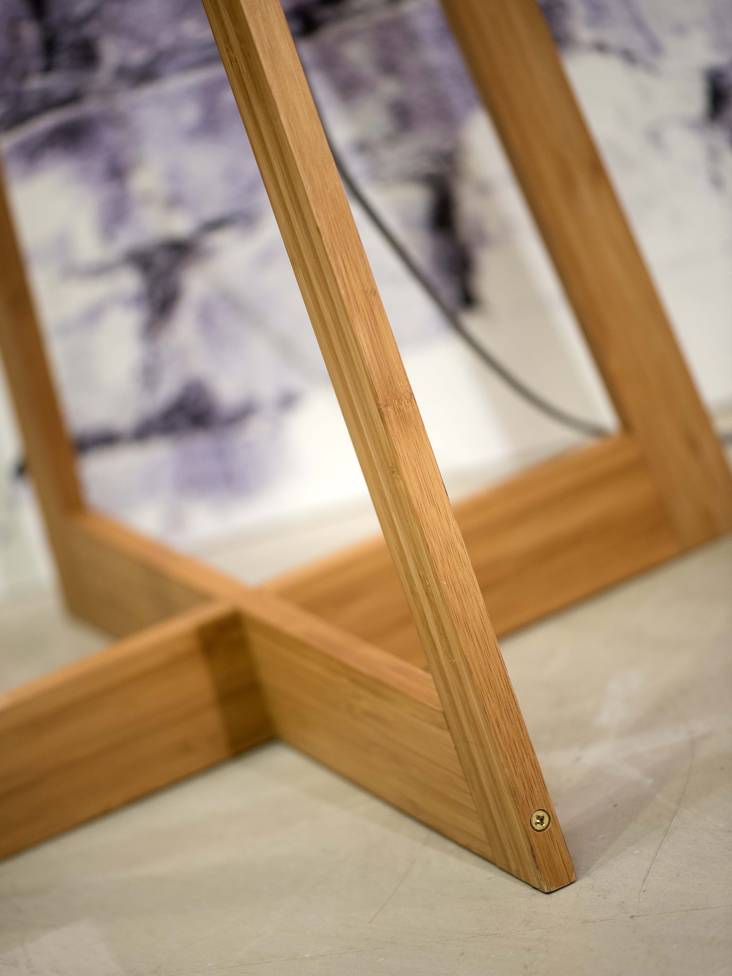 Good&Mojo Stehlampe JAVA braun | 50x50x145cm