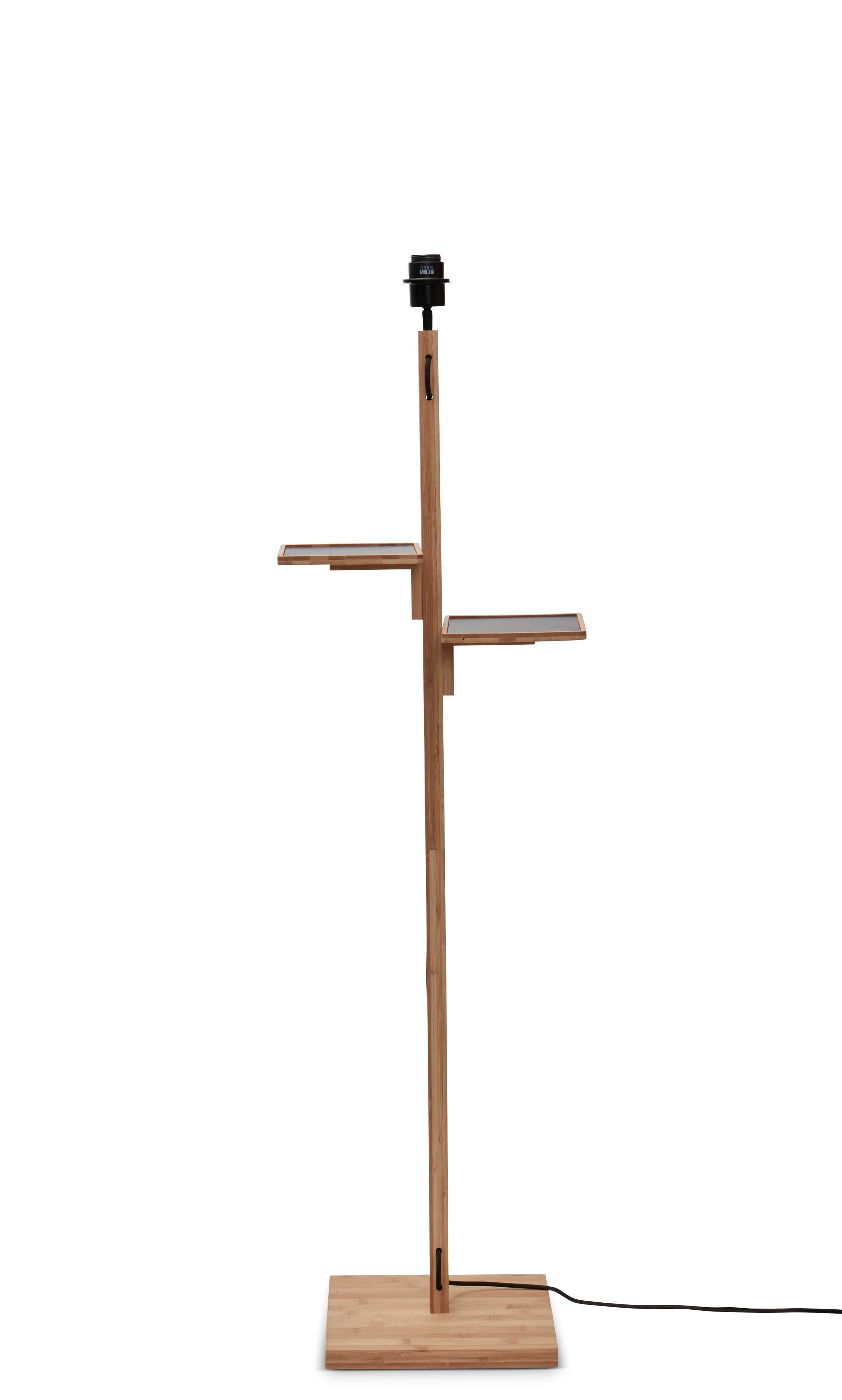 Good&Mojo Stehlampe JAVA braun | 50x50x158cm