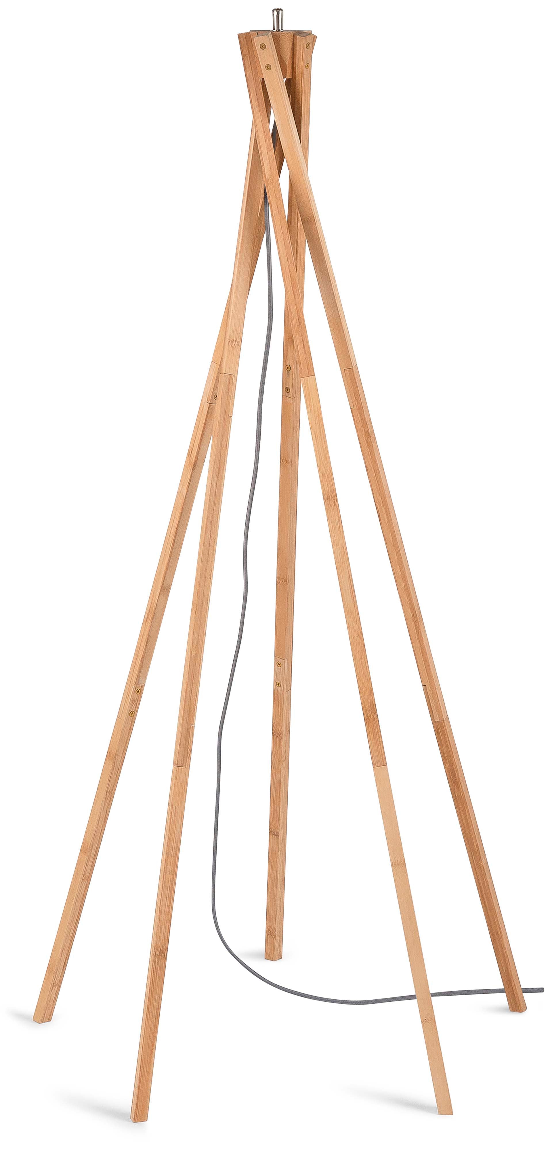 Good&Mojo Stehlampe JAVA braun | 53x53x146cm