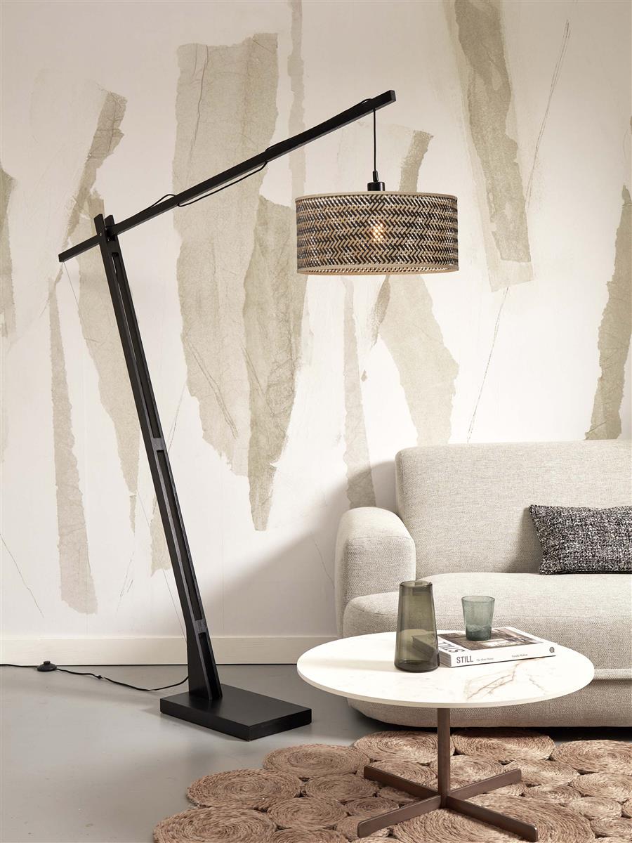Good&Mojo Stehlampe JAVA braun | 175x50x207cm