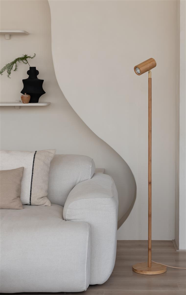 Good&Mojo Stehlampe JAVA natur | 141x23x141cm
