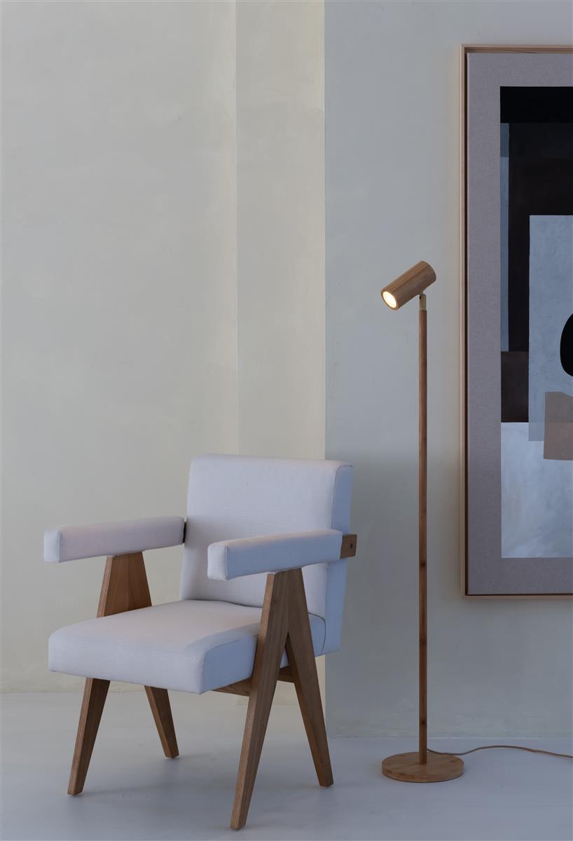 Good&Mojo Stehlampe JAVA natur | 141x23x141cm