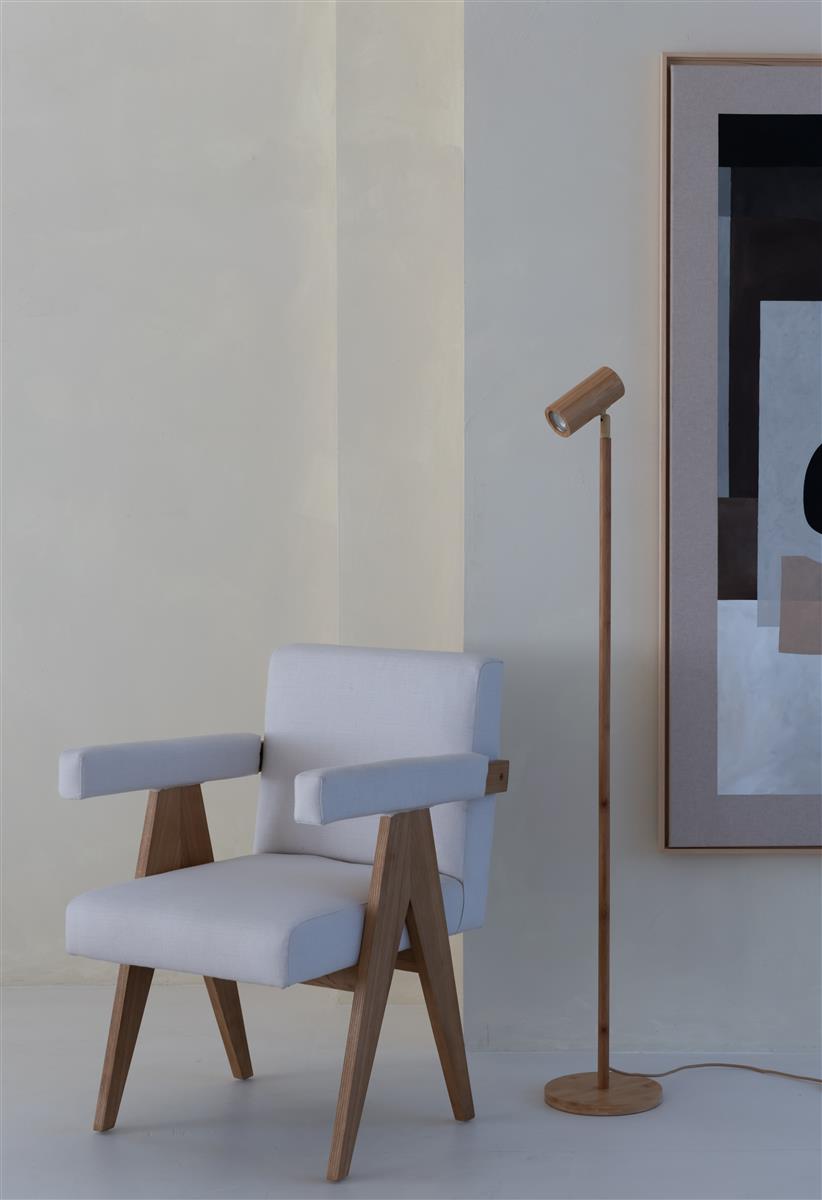 Good&Mojo Stehlampe JAVA natur | 141x23x141cm