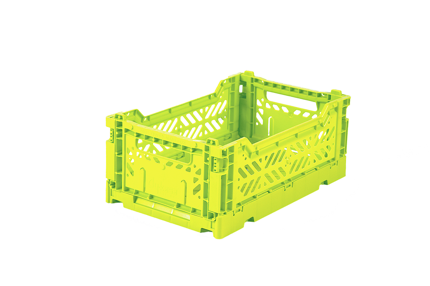 Aykasa Faltbox Klappbox ACID YELLOW neongelb mini