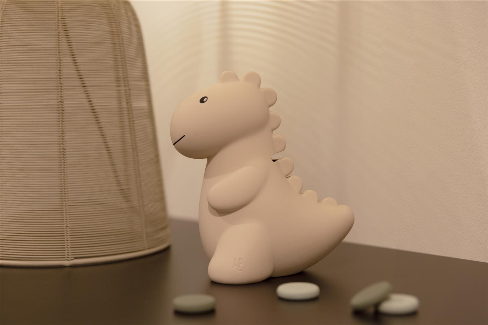 AP Junior Spardose DINO JEROOM LARGE sand | 14,9x10,8x16,5cm