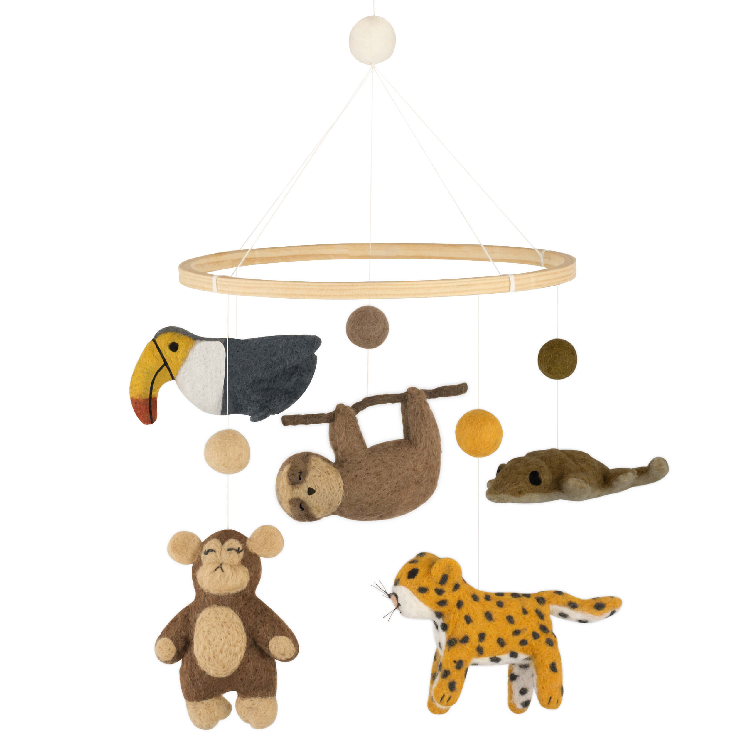 Baby Bello Mobile JUNGLE bunt | Ø 30cm