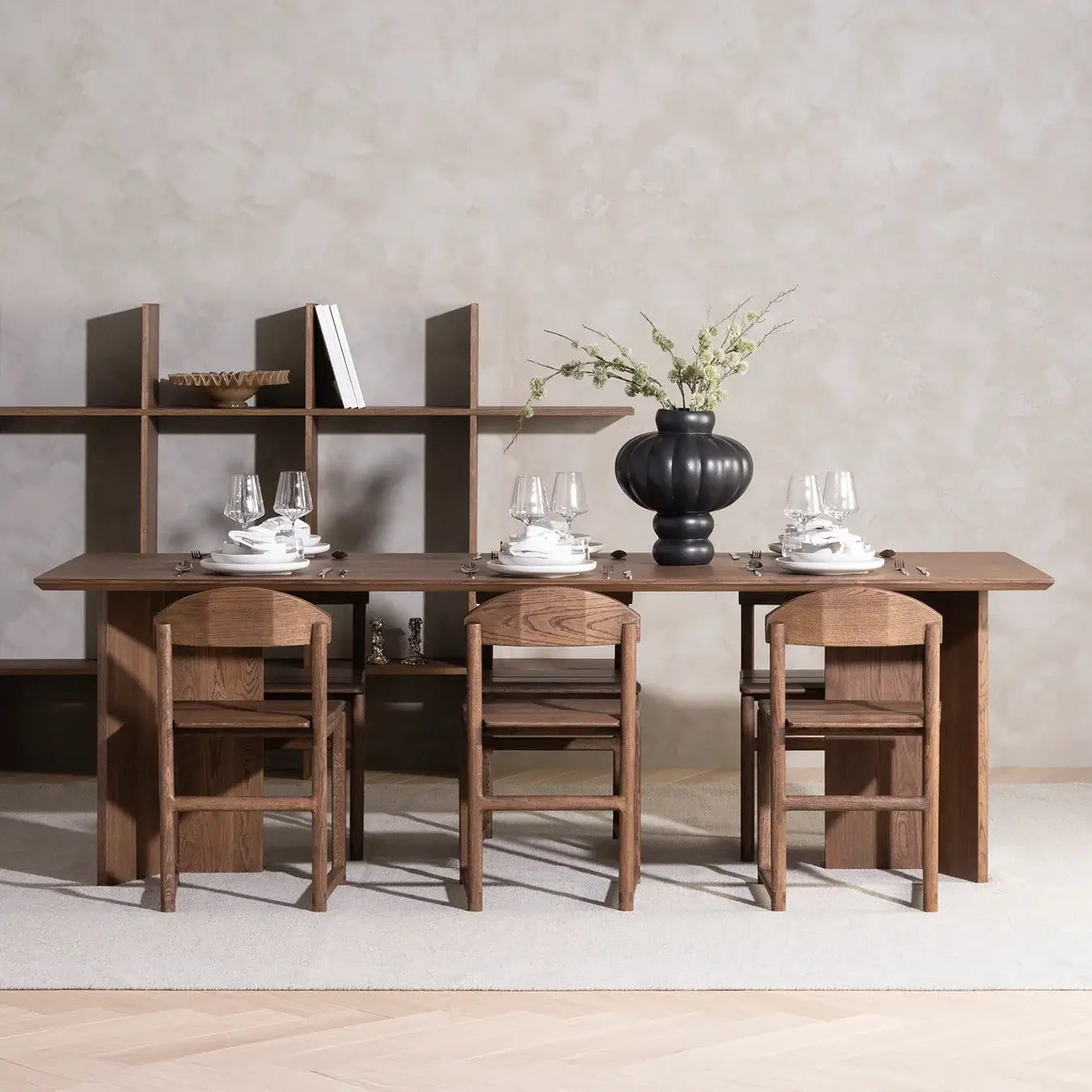 by Crea® Esszimmerstuhl KARIN Dunkle Eiche