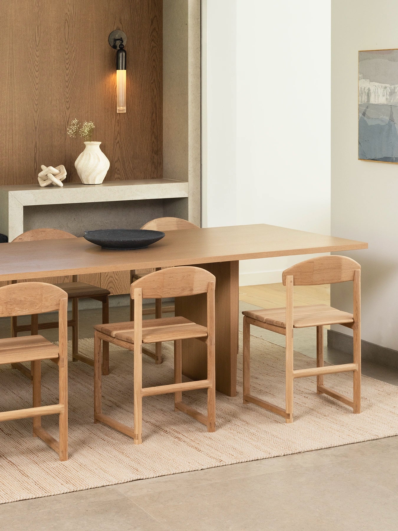 by Crea® Esszimmerstuhl KARIN Eiche Natur