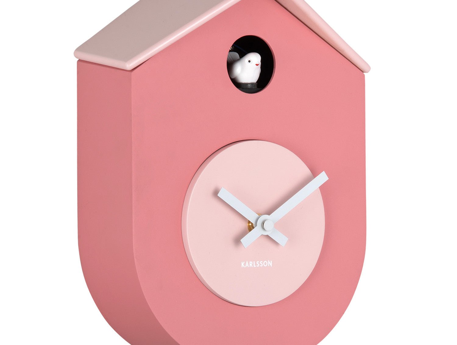 Karlsson Kuckucksuhr GRATO CUCKOO tan rose & soft pink | 9x18x33 cm - Sir Henrys