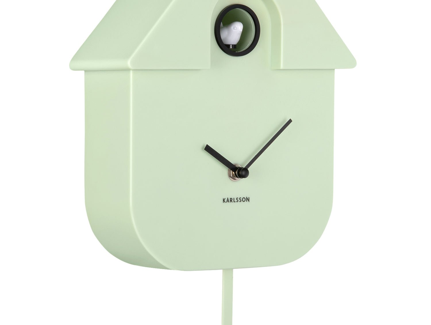 Karlsson Kuckucksuhr MODERN CUCKOO soft green | 21,5x41cm - Sir Henrys