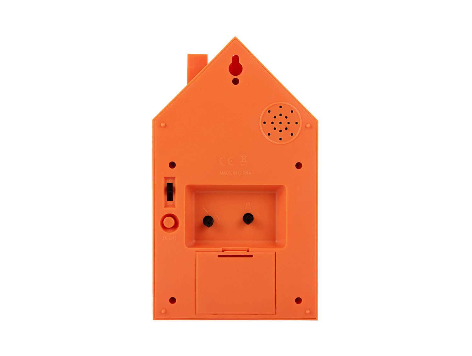 Karlsson Kuckucksuhr Wecker MODERN CUCKOO bright orange | 6x12x20 cm - Sir Henrys