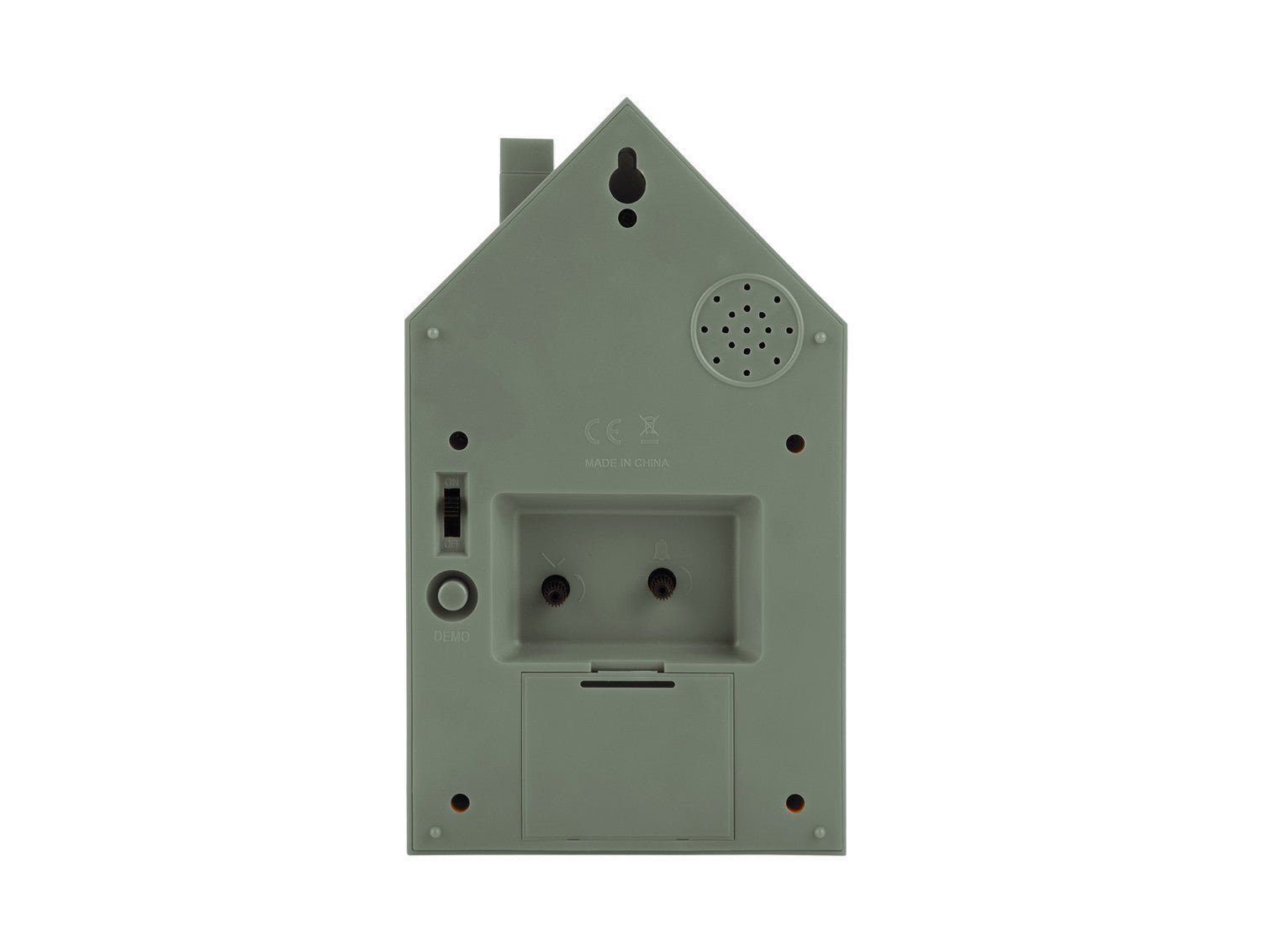 Karlsson Kuckucksuhr Wecker MODERN CUCKOO jungle green | 6x12x20 cm - Sir Henrys
