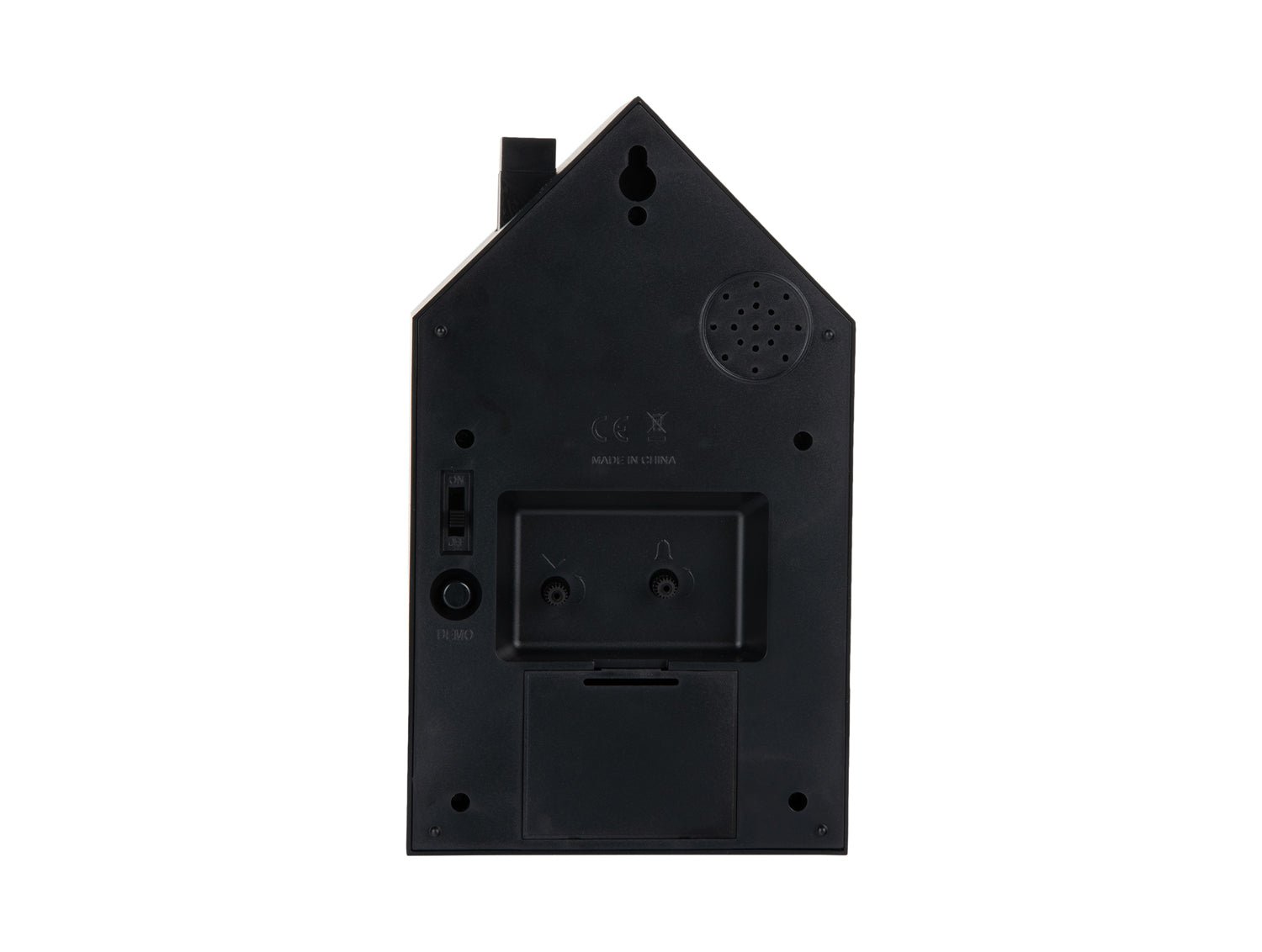 Karlsson Kuckucksuhr Wecker MODERN CUCKOO ORO schwarz | 11,5x20cm - Sir Henrys