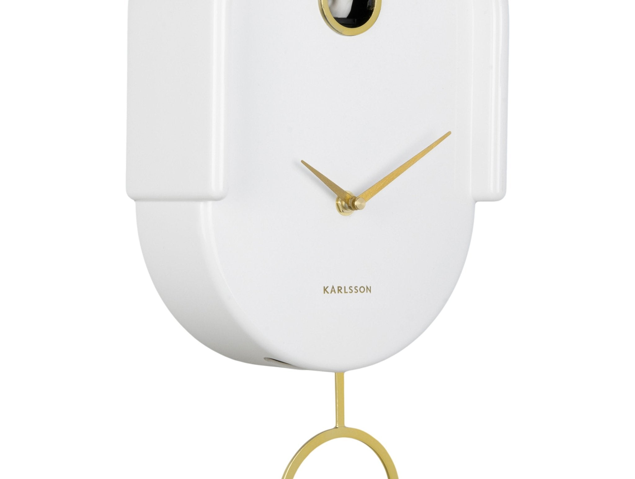 Karlsson Wanduhr TWEET weiß | 20x42cm - Sir Henrys