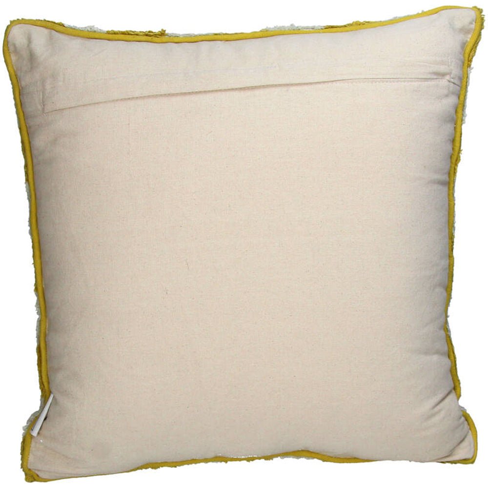 Kersten Kissen CHECKER gelb creme | 50x50cm - Sir Henrys