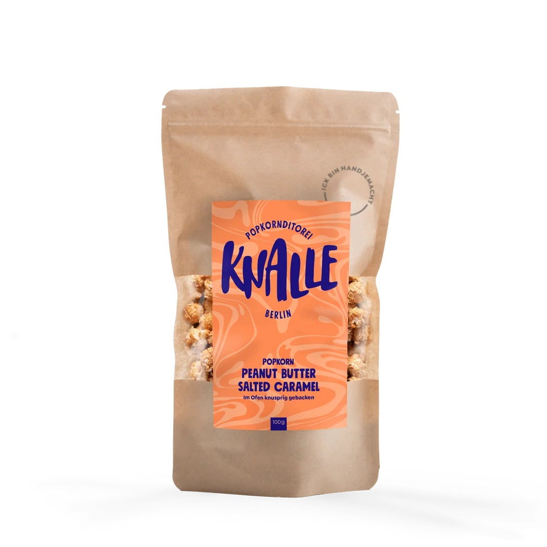 Knalle Popkorn Erdnussbutter Salzkaramel 100g
