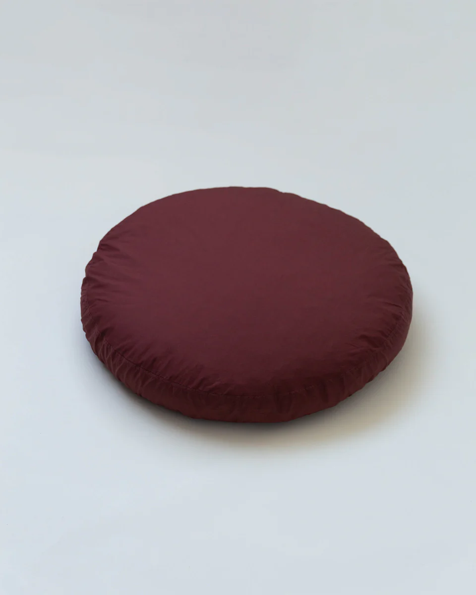 Suite702 Kissenbezug Really bigDot BRIQUE RED rot | Ø80cm