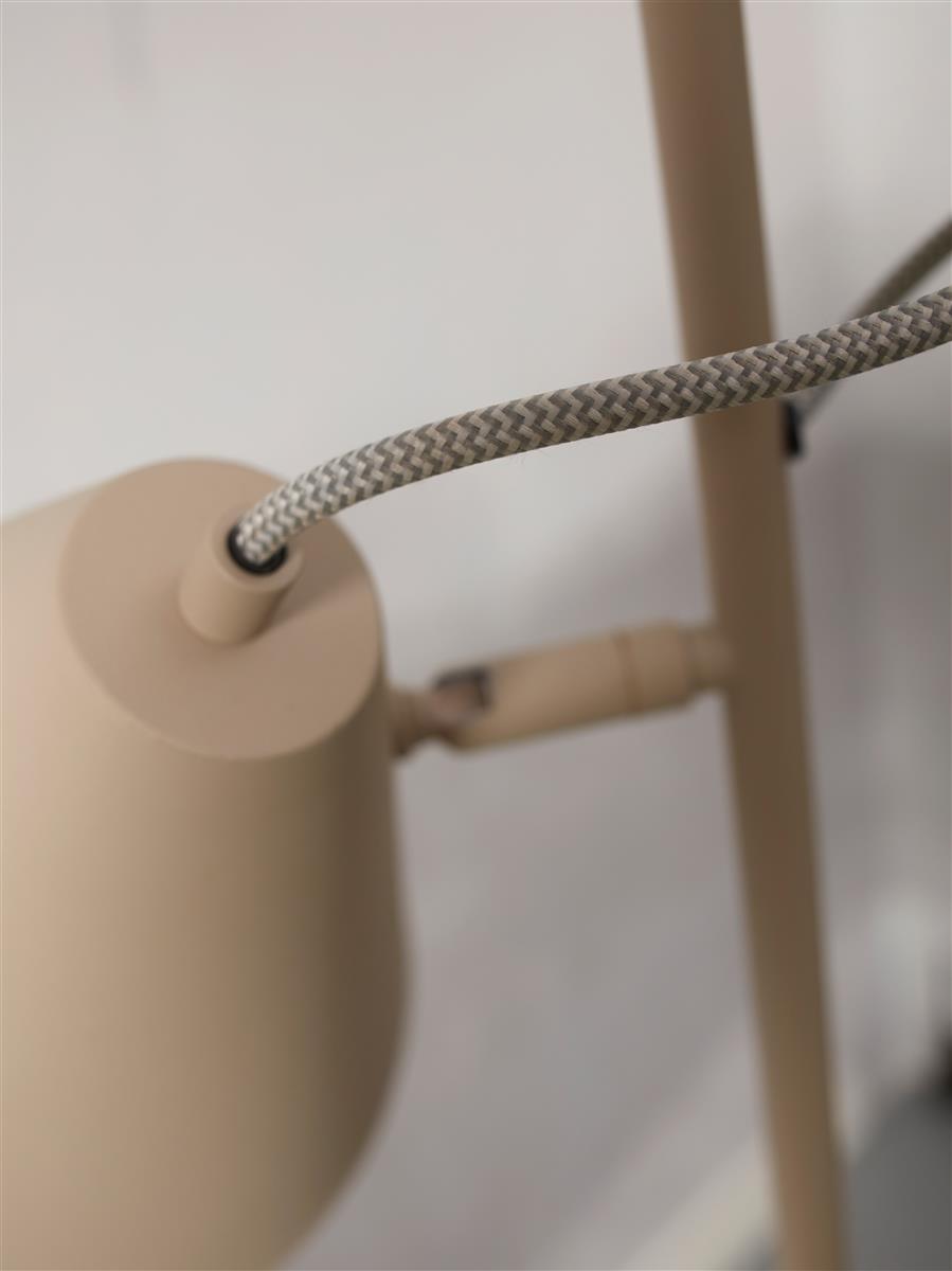 It's about RoMi Stehlampe LISBON sandfarben | 25x35,5x151cm