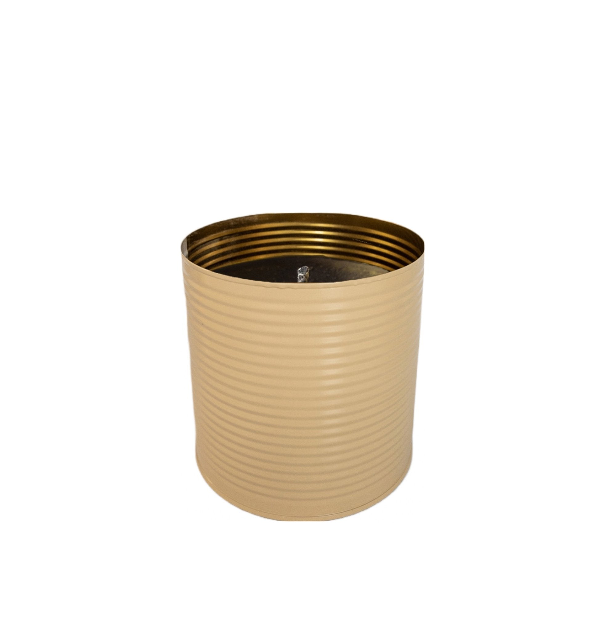 Living by Heart Outdoor Candle Kerze BEIGE matt | Ø 10x15cm - Sir Henrys