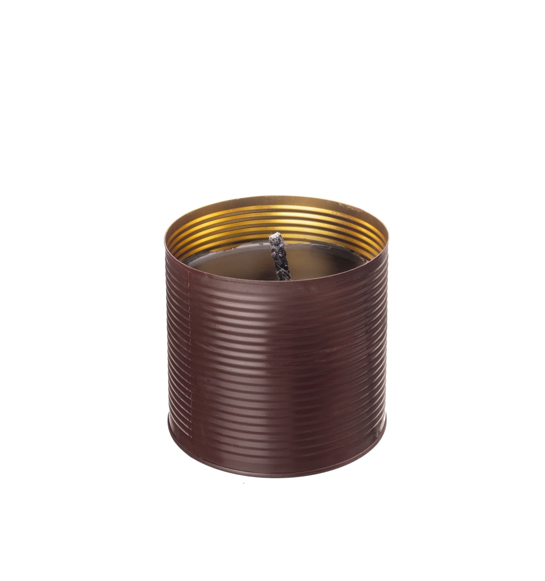 Living by Heart Outdoor Candle Kerze DARK BROWN | Ø 10x15cm - Sir Henrys