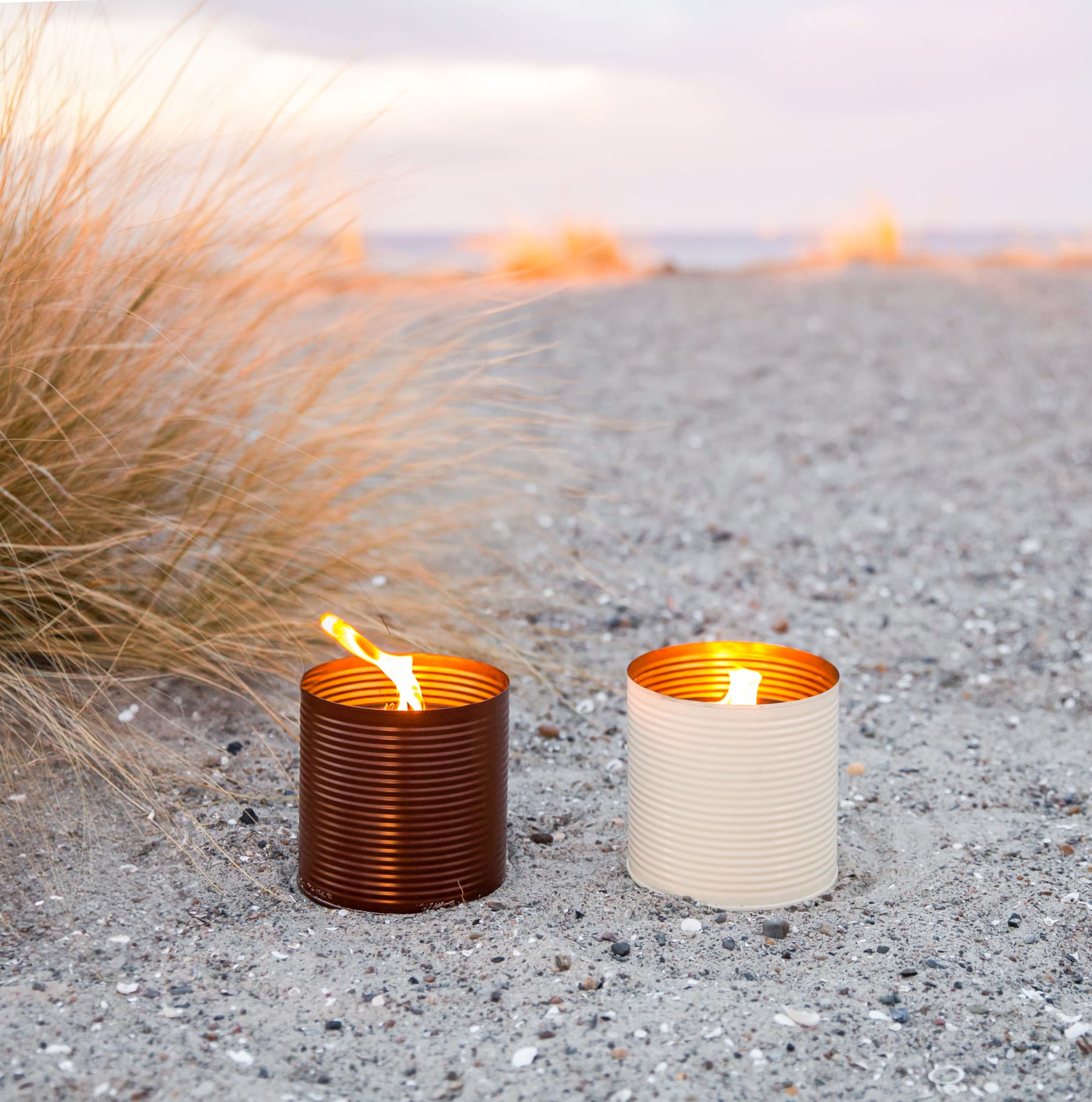 Living by Heart Outdoor Candle Kerze HELLBLAU | Ø 10x15cm - Sir Henrys