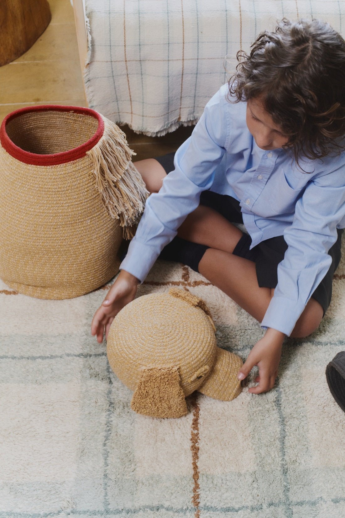 Lorena Canals Basket LUNA | 40x30cm - Sir Henrys