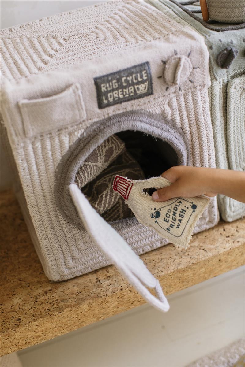 Lorena Canals Basket WASHING MACHINE | 30x33cm - Sir Henrys