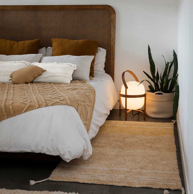 Lorena Canals drehbarer waschbarer Teppich TWIN bernstein | 240x170cm - Sir Henrys