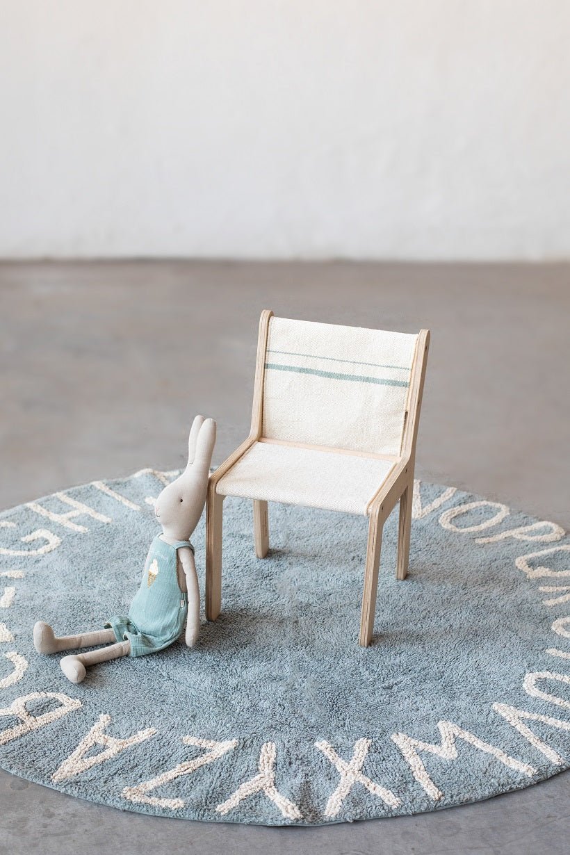 Lorena Canals Kinderstuhl SILLITA Vintage Blau | 32x40cm - Sir Henrys