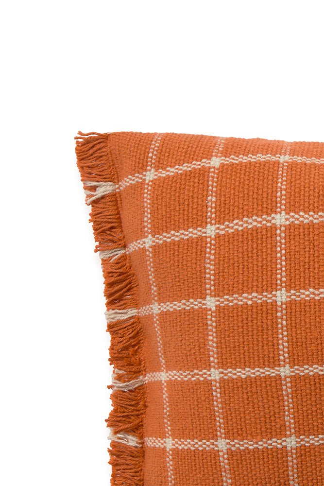 Lorena Canals Kissen GEO BLOCK terracota | 30x50cm - Sir Henrys