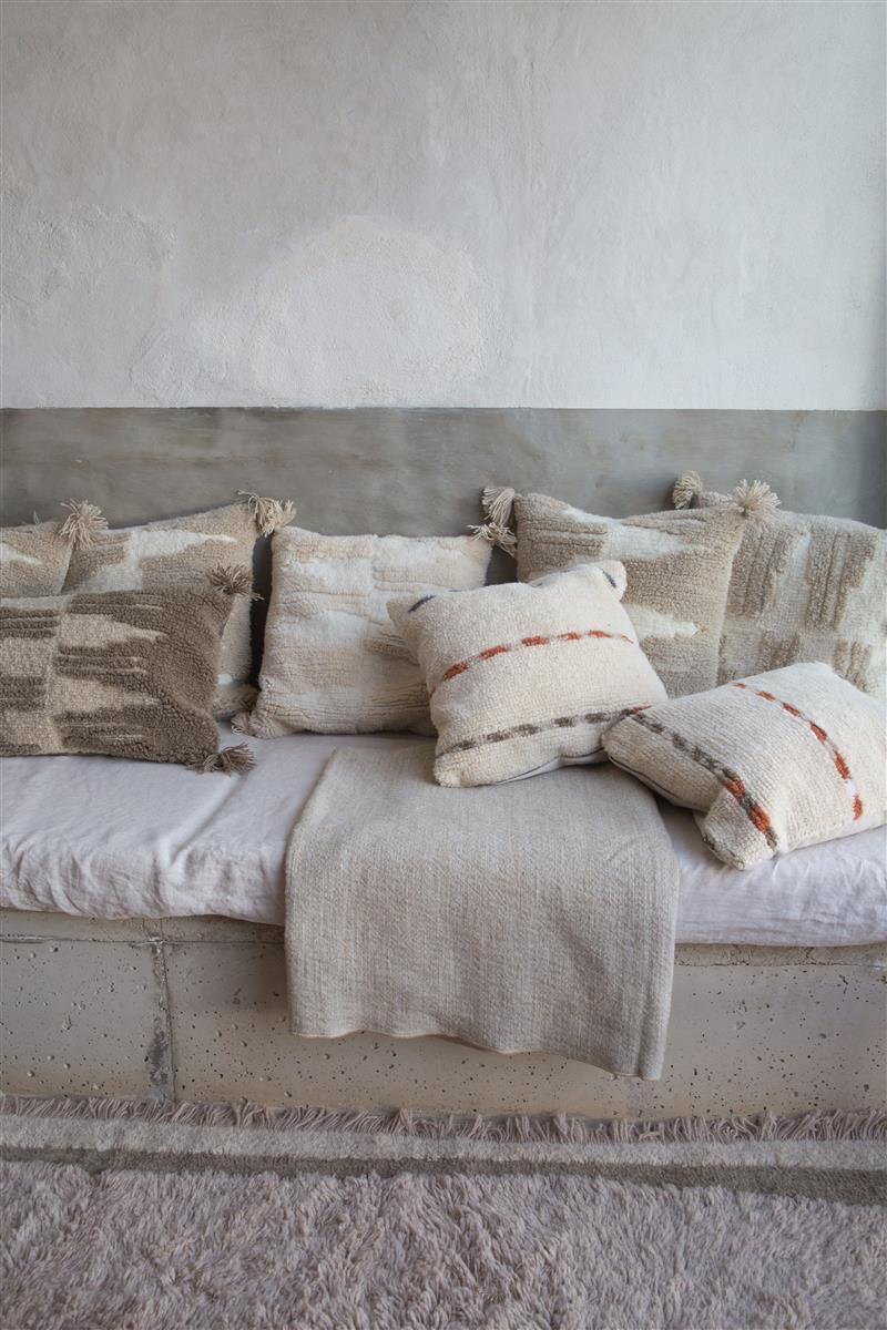 Lorena Canals Kissen NOMAD ZAGROS braun | 40x60cm - Sir Henrys
