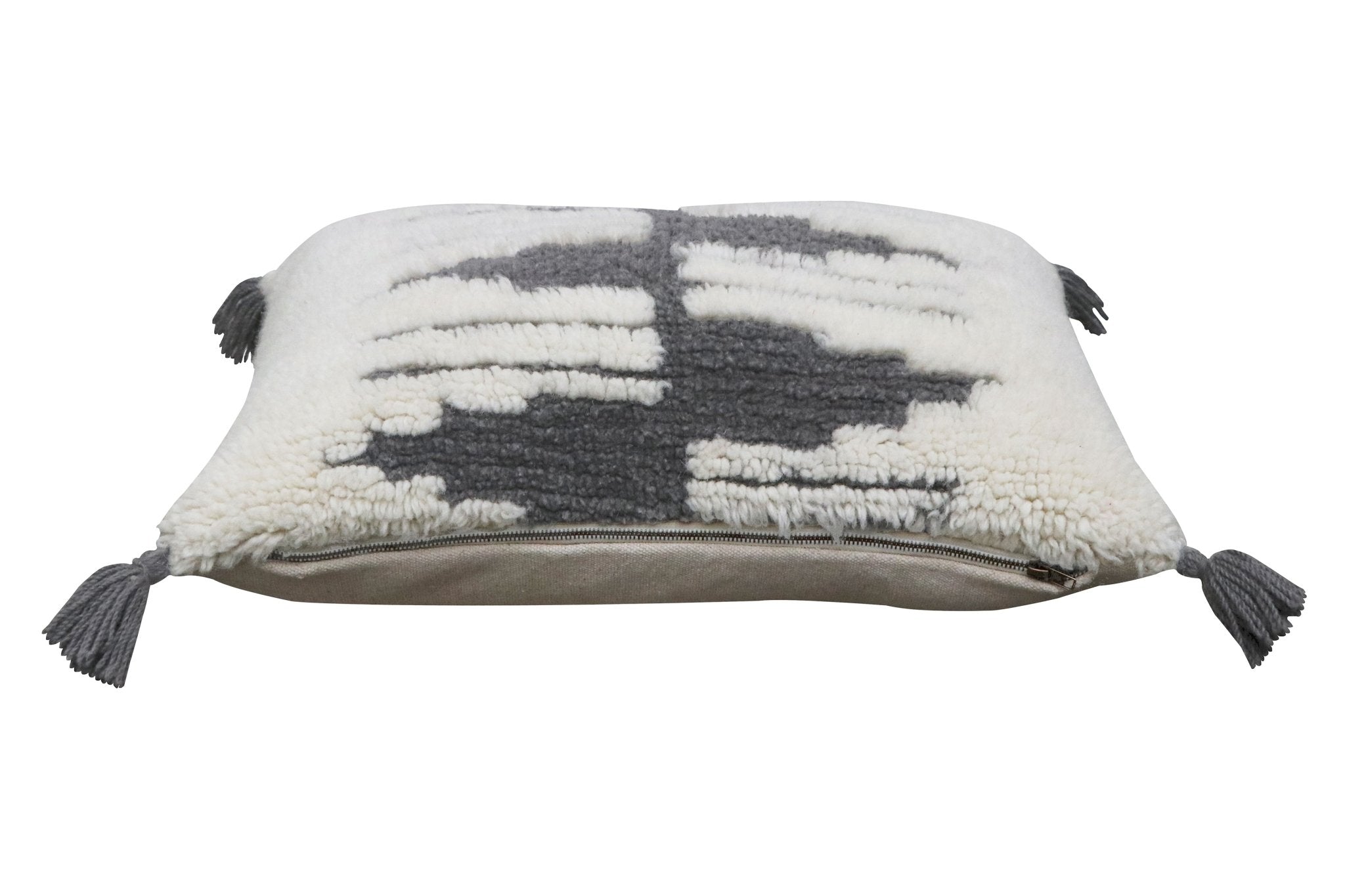 Lorena Canals Kissen NOMAD ZAGROS natur grau | 40x60cm - Sir Henrys