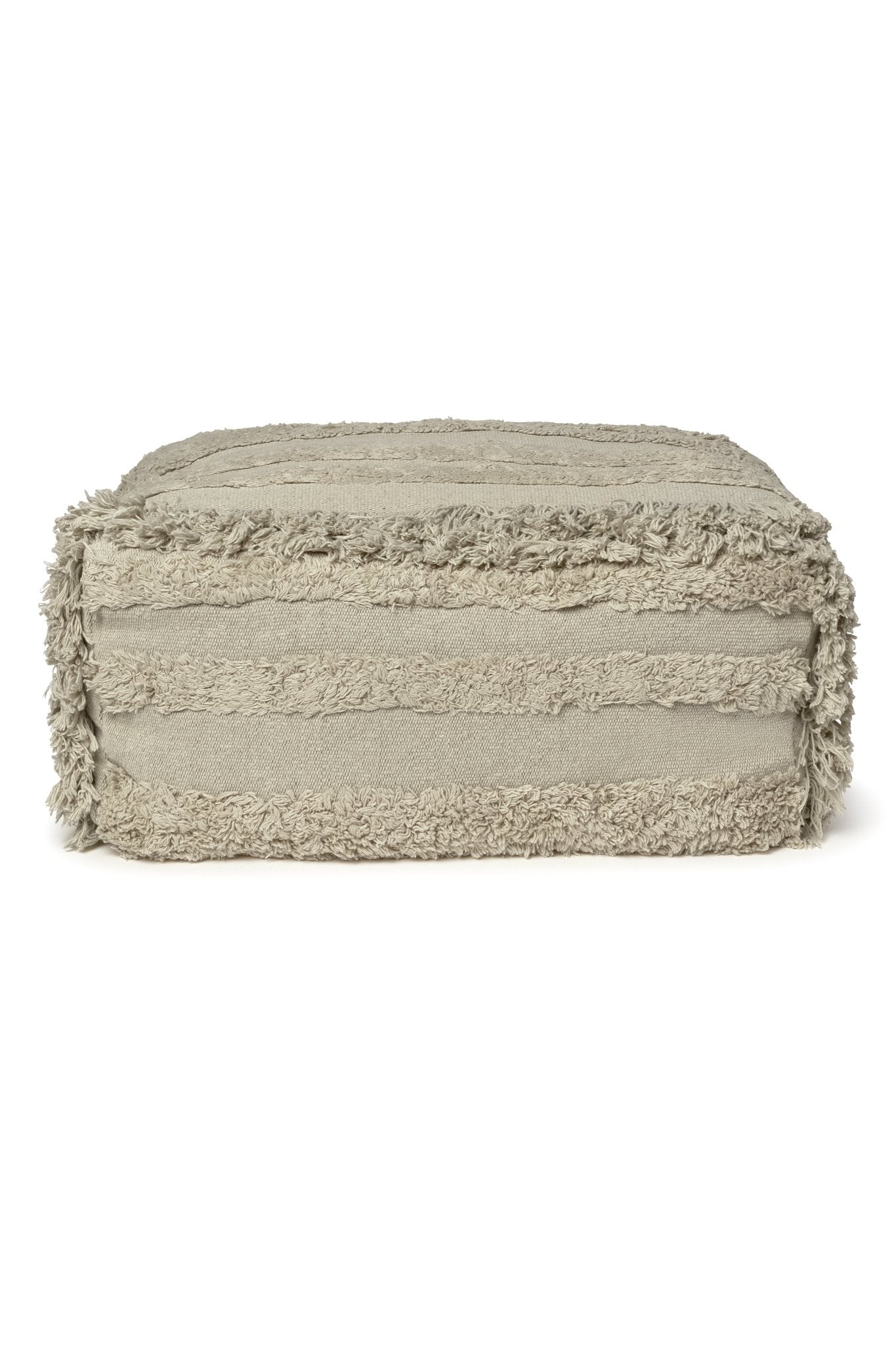 Lorena Canals Pouf AIR olive | 50x50cm - Sir Henrys