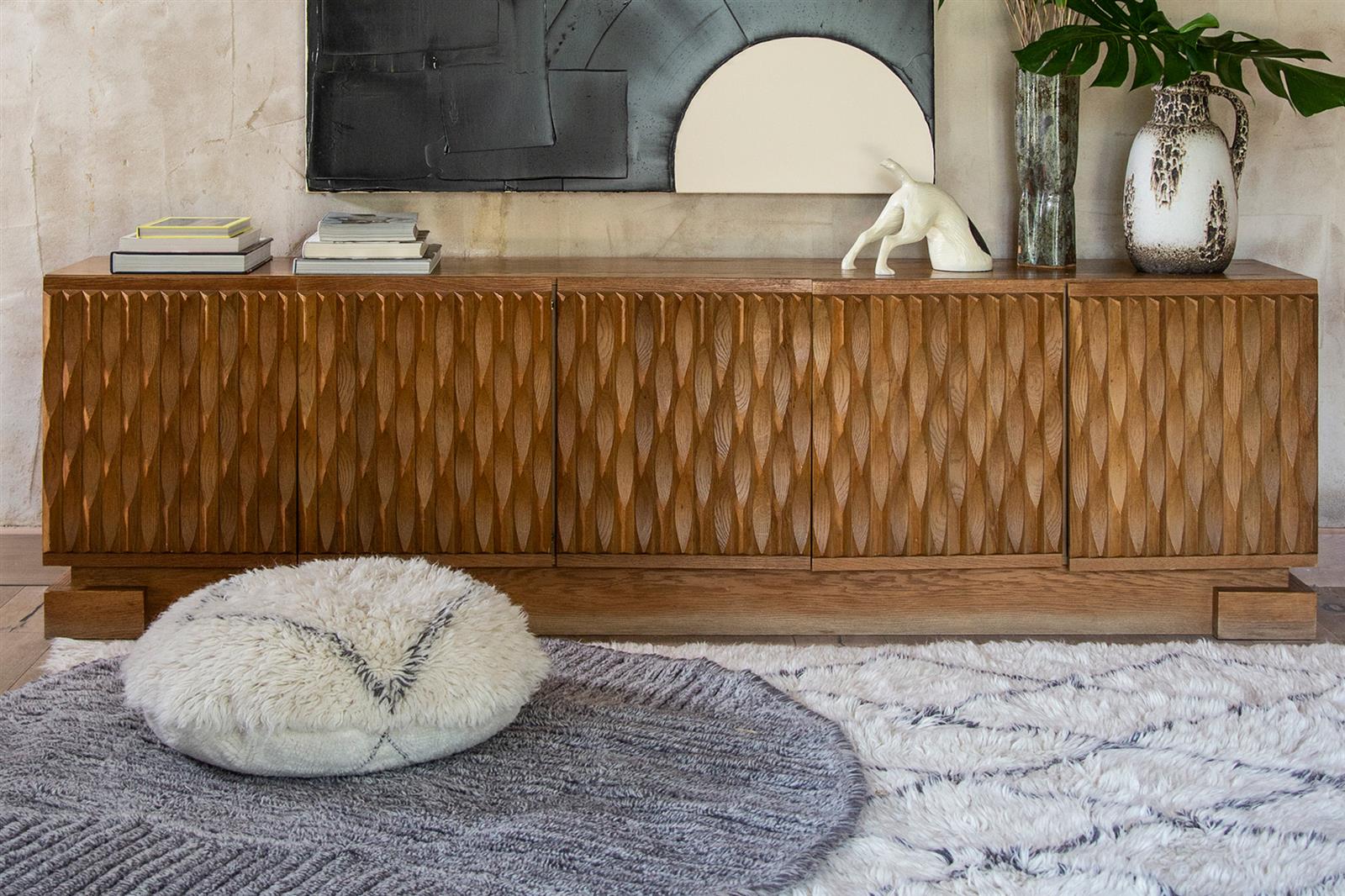 Lorena Canals Pouf Berber Soul | 70x70cm - Sir Henrys