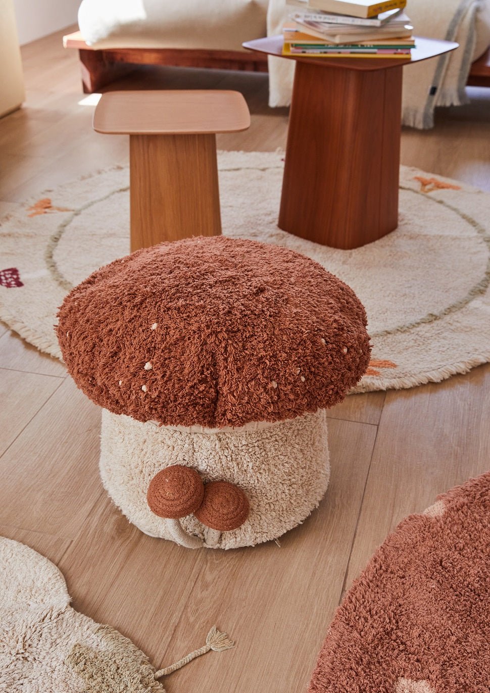 Lorena Canals Pouf BOLETUS | 45x45cm - Sir Henrys