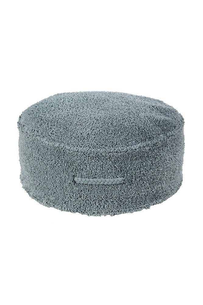Lorena Canals Pouf CHILL Vintage Blau | 50x50cm - Sir Henrys