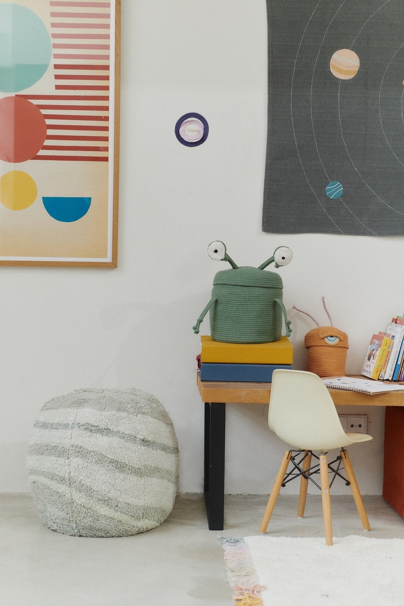 Lorena Canals Pouf NEPTUN | 45x45cm - Sir Henrys
