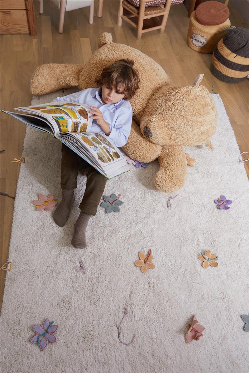Lorena Canals Pouf SCHLAFENDER BÄR | 30x100cm - Sir Henrys