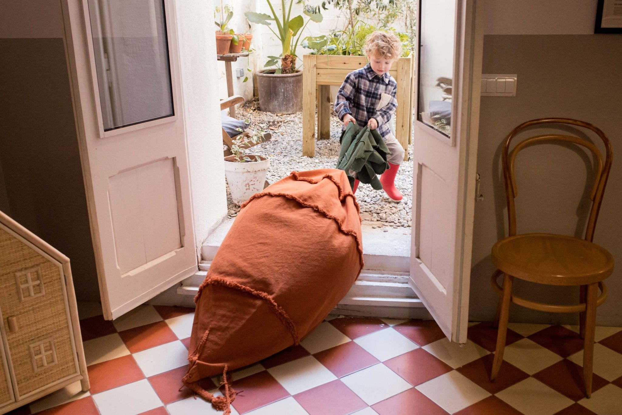 Lorena Canals Sitzsack CATHY THE CARROT | 100x55cm - Sir Henrys